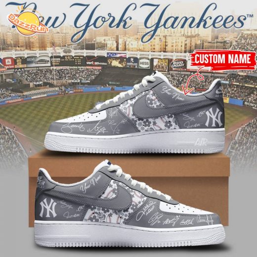 Limited Edition NY Yankees Air Force Shoes Custom Name 2025