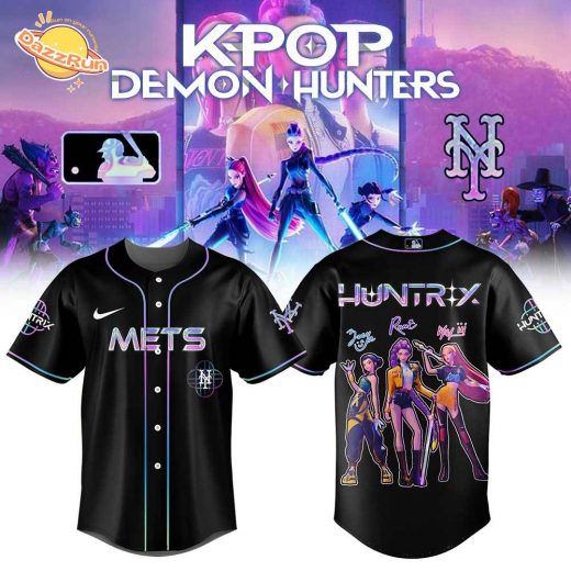 Limited Edition NY.Mets x KPop Demon Hunters Jersey