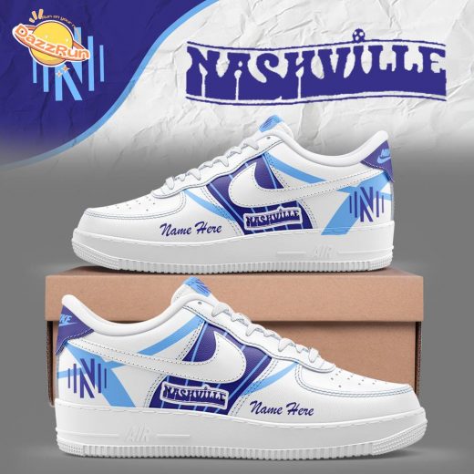 Limited Edition Nashville SC Soccer Throwback Custom Shoes