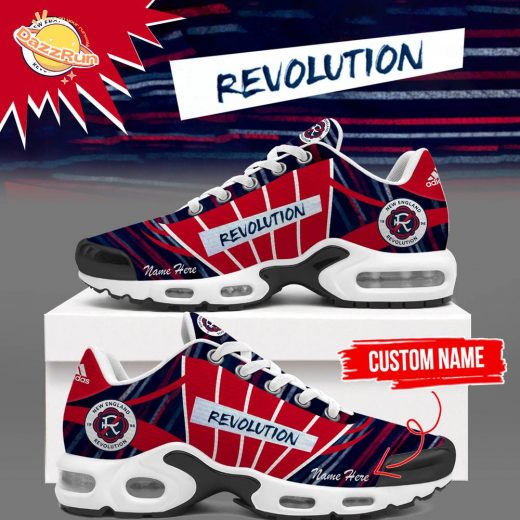 Limited Edition New England Revolution Soccer Throwback Custom TN Shoes
