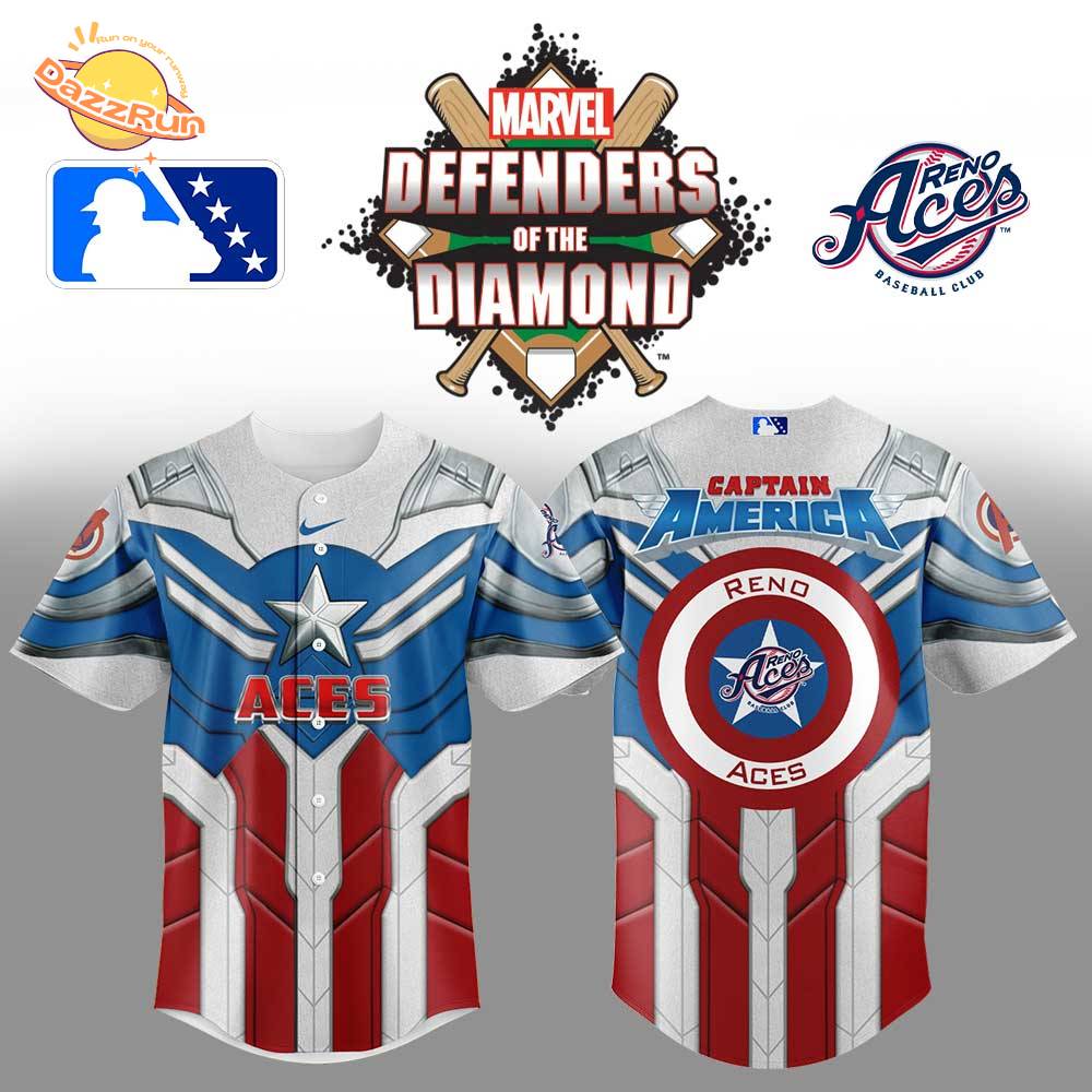 Limited Edition R.Aces x Captain America Jersey Limited Edition R.Aces x Captain America Jersey