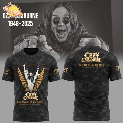 Limited Edition R.I.P The Prince of Darkness TShirt