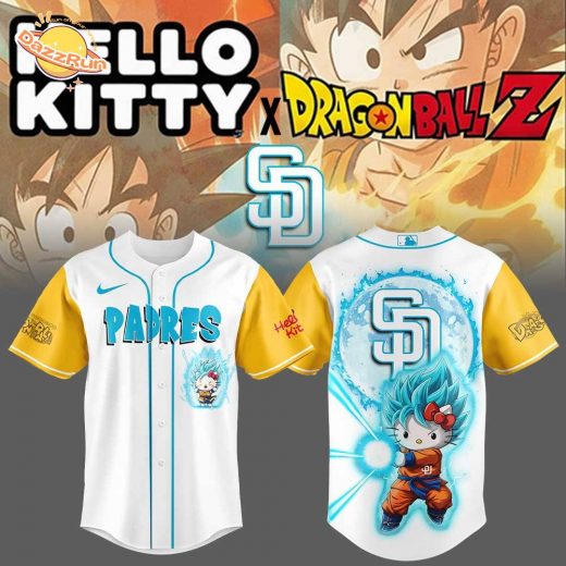 Limited Edition S.D Padres Super Saiyan Blue Jersey