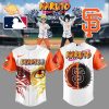Limited Edition San Francisco Giants x Domin ATE White Combo Jersey