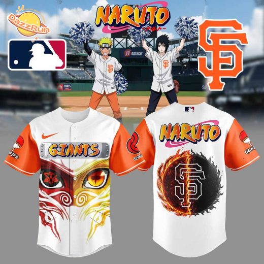 Limited Edition SF.Giants x Six Paths/Nine-Tails and Mangekyō Sharingan Mode Eyes Jersey
