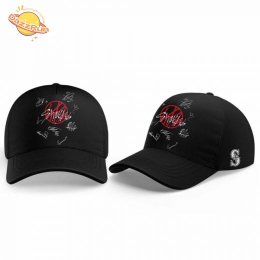 Limited Edition S.Mariners Stray Kids Show Signature Black Jersey