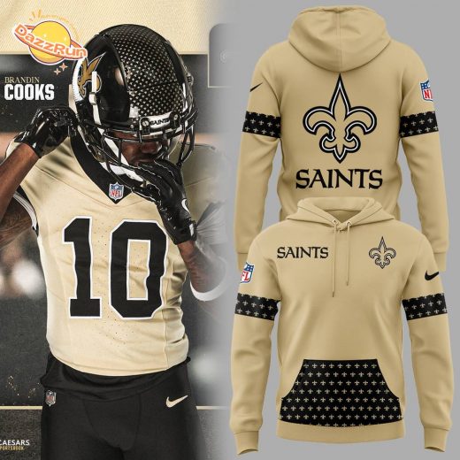 Limited Edition Saints Gold Uniforms Hoodie 2025