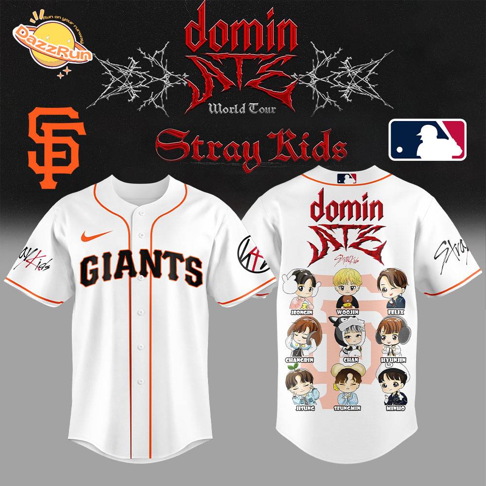 Limited Edition San Francisco Giants x Domin ATE White Combo Jersey Limited Edition San Francisco Giants x Domin ATE White Combo Jersey