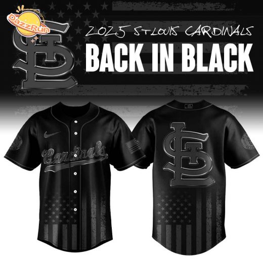 Limited Edition St.Louis Cardinals Black Flag Jersey