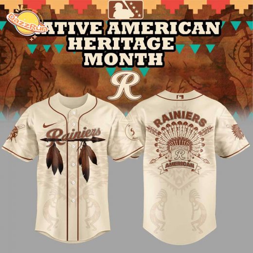 Limited Edition T.Rainiers Celebrating Native American Heritage Month Jersey