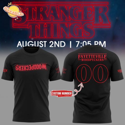 Limited Edition Woodpeckers Stranger Things Night Tshirt