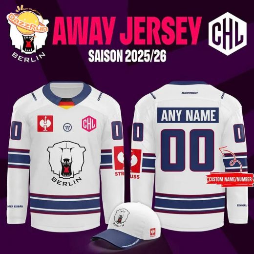 Limited Editions Saison 2025/2026 Eisbären Berlin Hockey Jersey