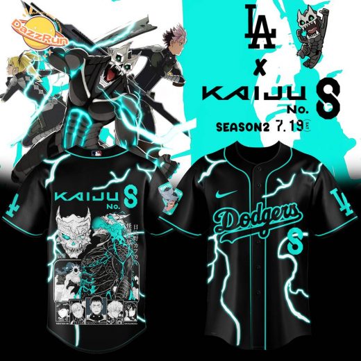 Los Angeles Dodgers _ Kaiju No.8 Limited Jersey 2025