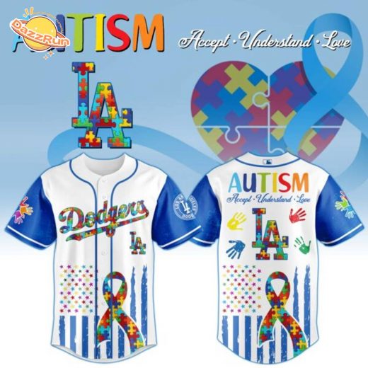 Los Angeles Dodgers × Special Autism Awareness Month Limited Edition Jersey