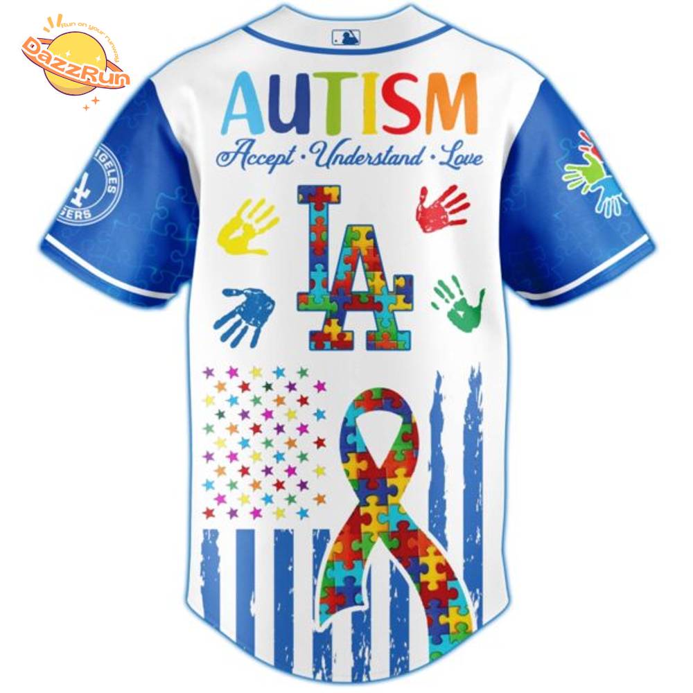 Los Angeles Dodgers × Special Autism Awareness Month Limited Edition Jersey Los Angeles Dodgers × Special Autism Awareness Month Limited Edition Jersey