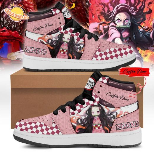 Los Angeles Dodgers vs Demon slayer Shoes