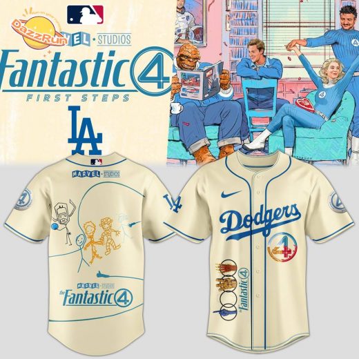 Los Angeles Dodgers x The Fantastic Four Jersey 2025