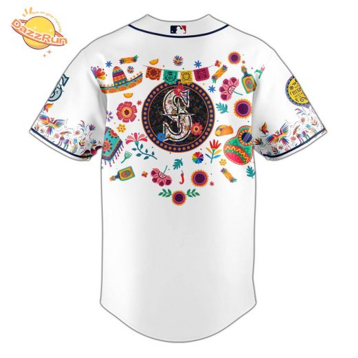 Dazzrun2FMariners x Hispanic Heritage Specail Edition Jersey 3