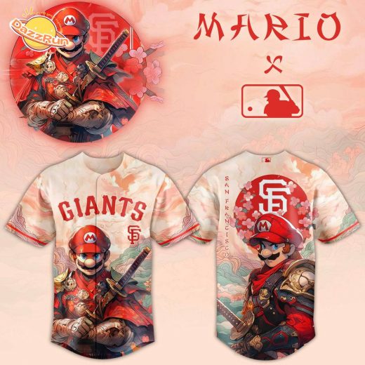 Mario x SF Giants Samurai Hero Jersey