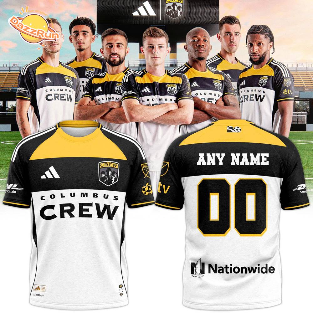 Men's Columbus Crew White 2025 Heritage Jersey Men's Columbus Crew White 2025 Heritage Jersey