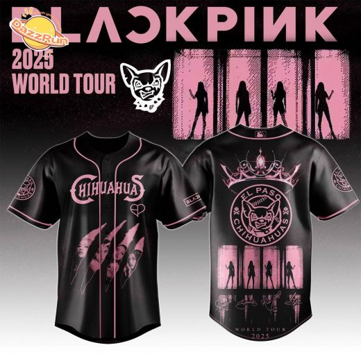 MiLB Chihuahua x Black Pink Night Jersey Editions Limited 2025