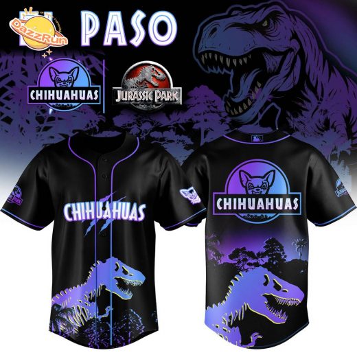 MiLB Chihuahua x Jurassic Park Night Jersey Editions Limited 2025
