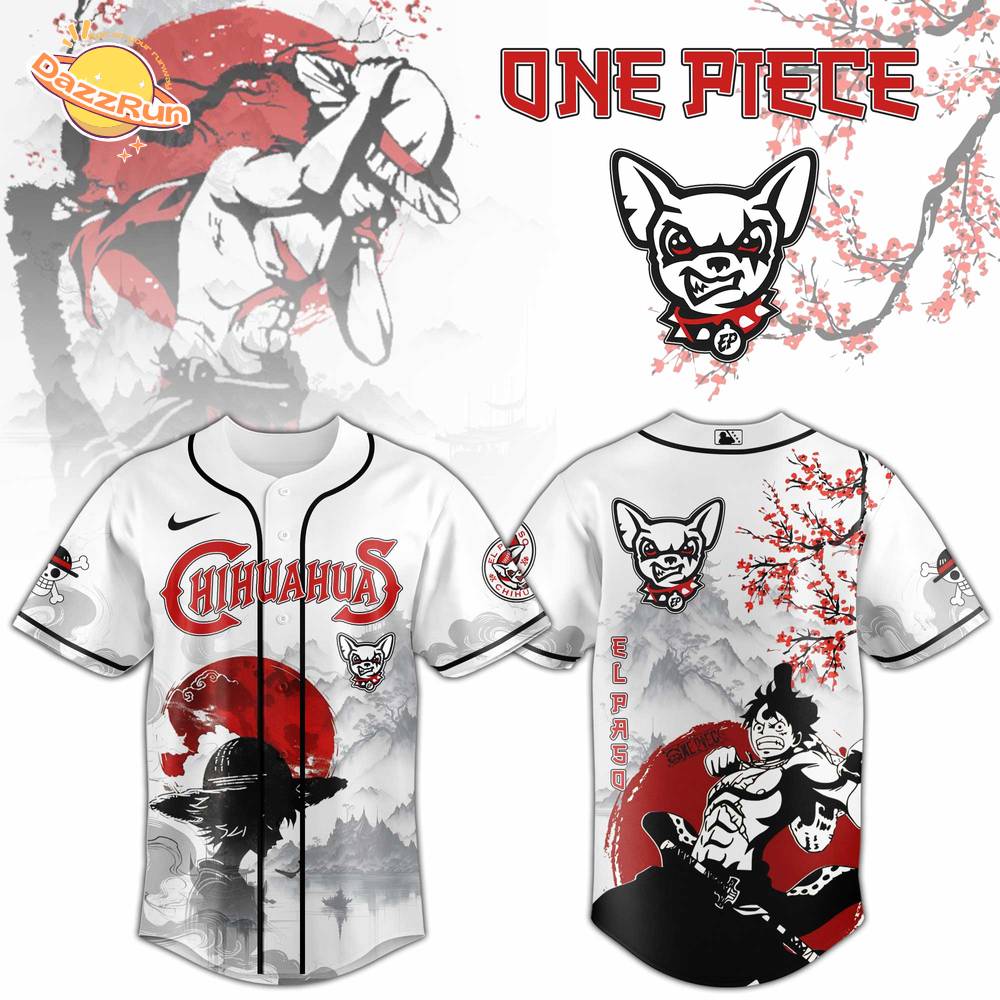 MiLB Chihuahua x One Piece Japan Jersey Editions Limited 2025 MiLB Chihuahua x One Piece Japan Jersey Editions Limited 2025