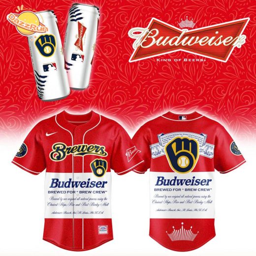 Milwaukee Brewers x Budweiser Version 2025 Baseball Jersey