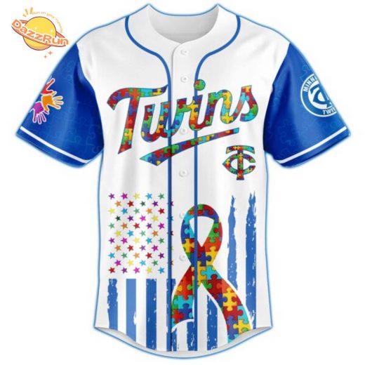 Minnesota Twins × Special Autism Awareness Month Limited Edition Jersey