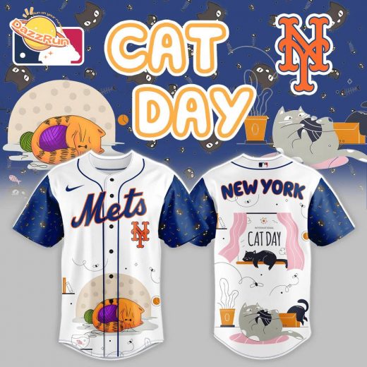 NY Mets x Cat Day Baseball Jersey