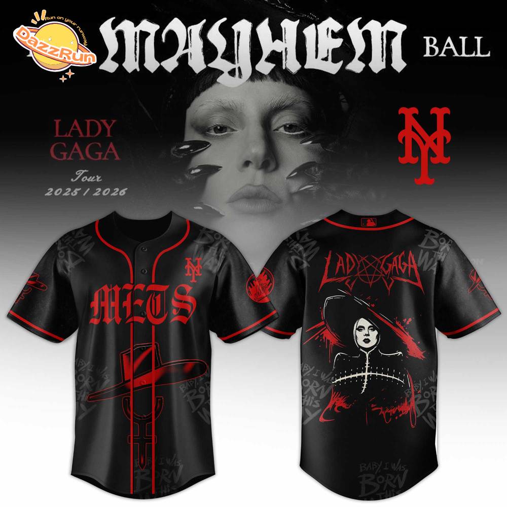 NY Mets x Lady Gaga Limited Edition Jersey 2025 NY Mets x Lady Gaga Limited Edition Jersey 2025