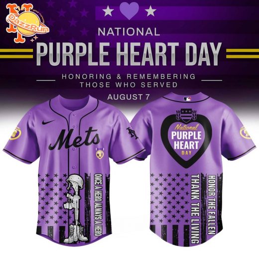 NY Mets x Purple Heart Day Jersey Limited Edition