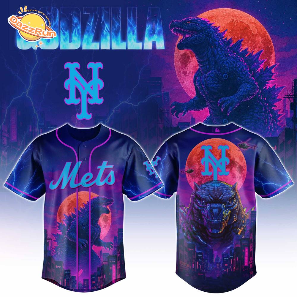 NY Mets x Special Godzilla Limited Edition Jersey NY Mets x Special Godzilla Limited Edition Jersey