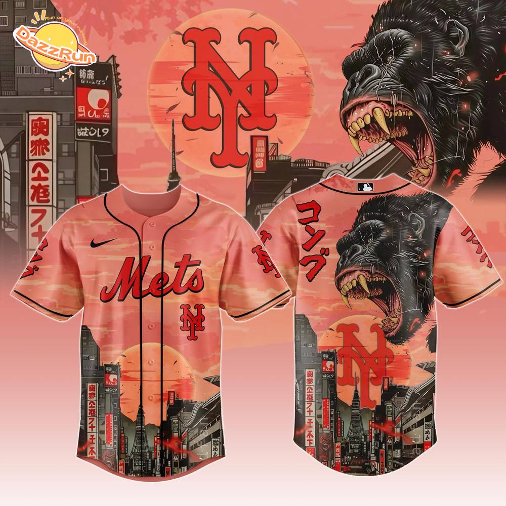 NY Mets x Special Japanese Heritage “Kong” Limited Edition Jersey NY Mets x Special Japanese Heritage “Kong” Limited Edition Jersey