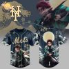 Houston Astros x Wave Breathing Demon Slayer Baseball Jersey