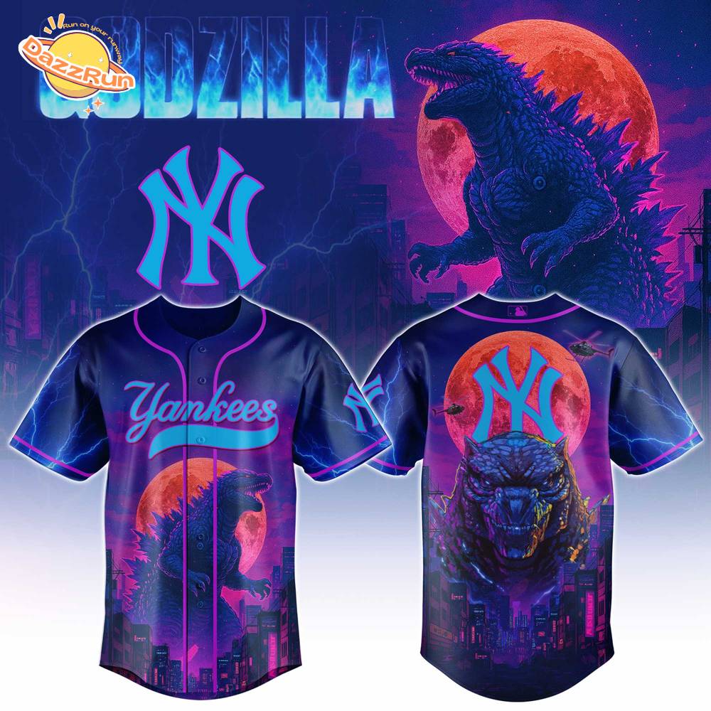 NY Yankees Special Godzilla Limited Edition Jersey NY Yankees Special Godzilla Limited Edition Jersey