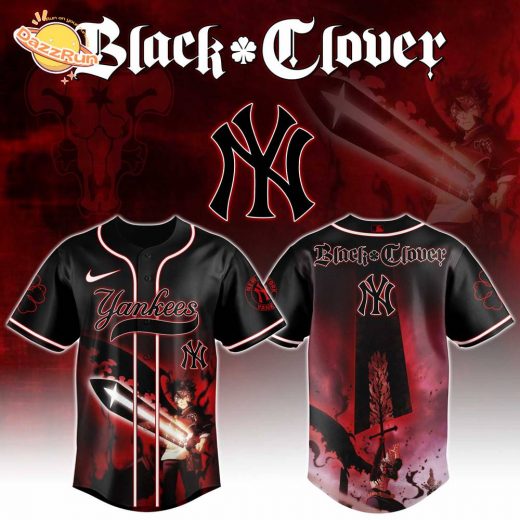 NY Yankees x Black clover Edition Jersey 2025
