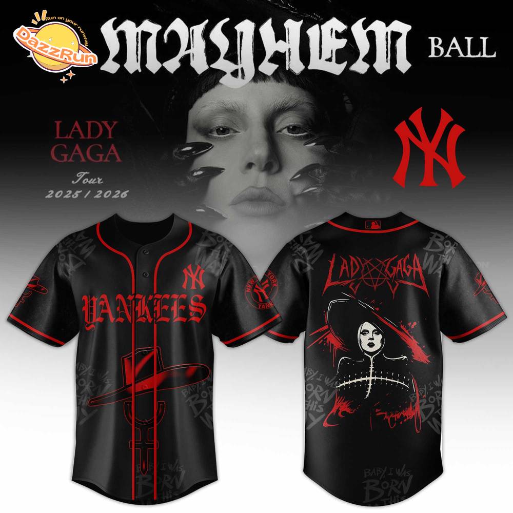 NY Yankees x Lady Gaga Limited Edition Jersey 2025 NY Yankees x Lady Gaga Limited Edition Jersey 2025