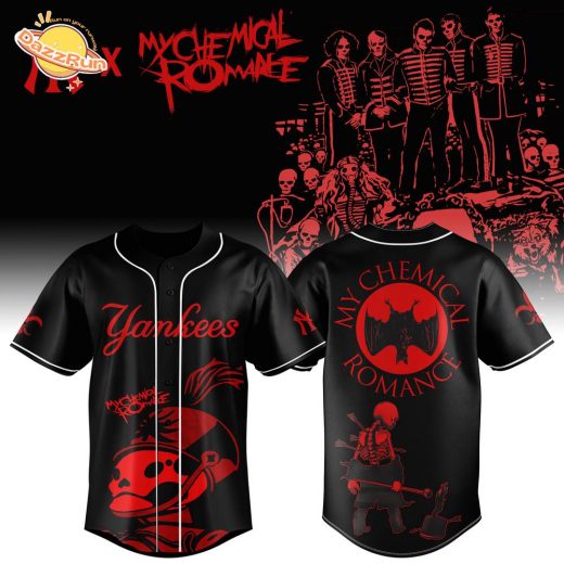 NY Yankees x My Chemical Romance Jersey Limited Edition 2025