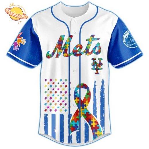 New York Mets × Special Autism Awareness Month Limited Edition Jersey