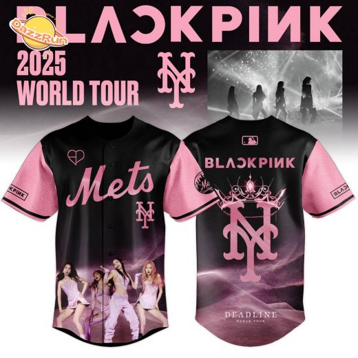 New York Mets x BLACKPINK 2025 World Tour Limited Edition Jersey