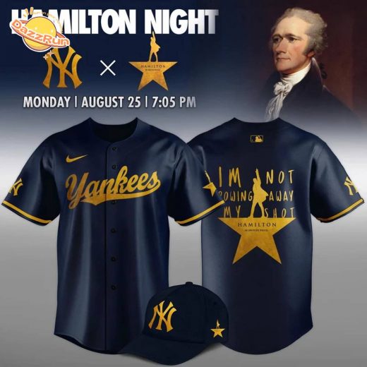 New York Yankees MLB x Hamilton Night 2025 Limited Edition Jersey