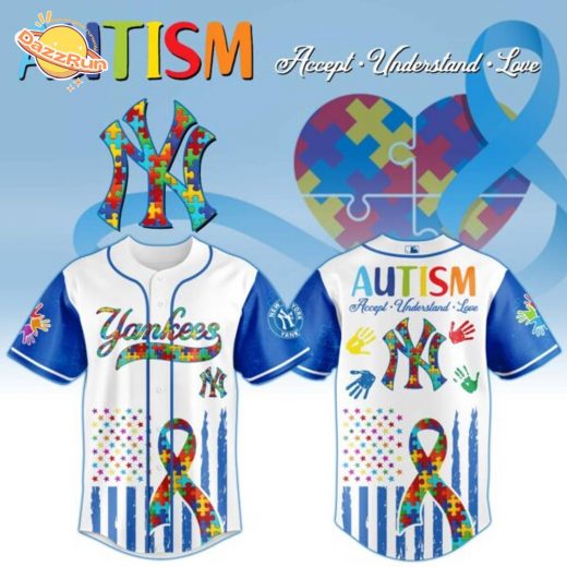 New York Yankees × Special Autism Awareness Month Limited Edition Jersey