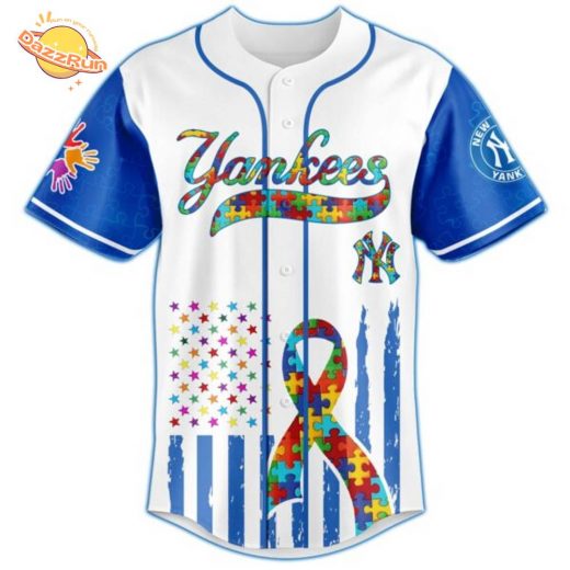 New York Yankees × Special Autism Awareness Month Limited Edition Jersey