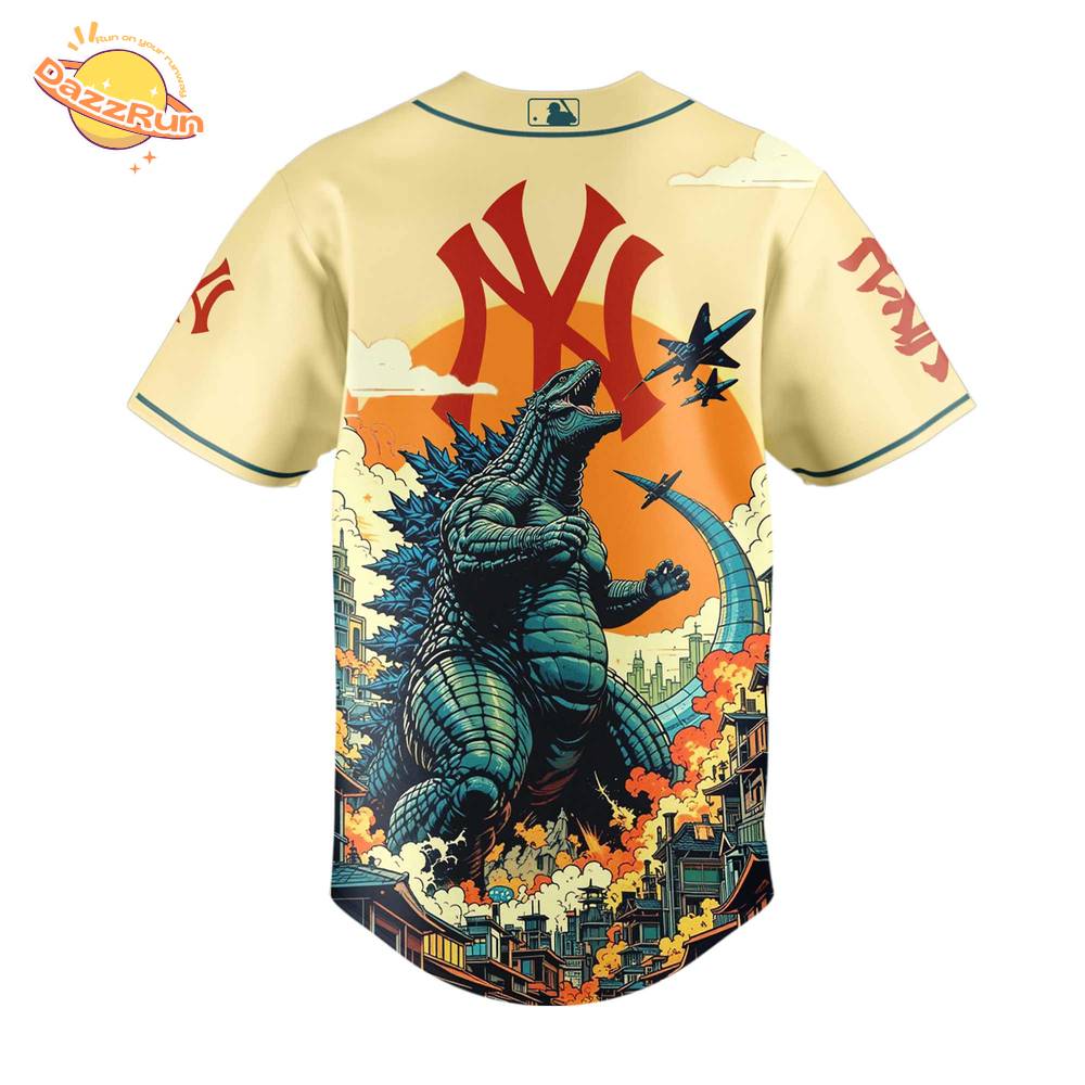 New York Yankees Special Godzilla Limited Edition Jersey New York Yankees Special Godzilla Limited Edition Jersey