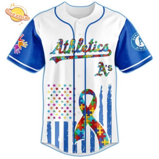 Oakland Athletics × Special Autism Awareness Month Limited Edition Jersey