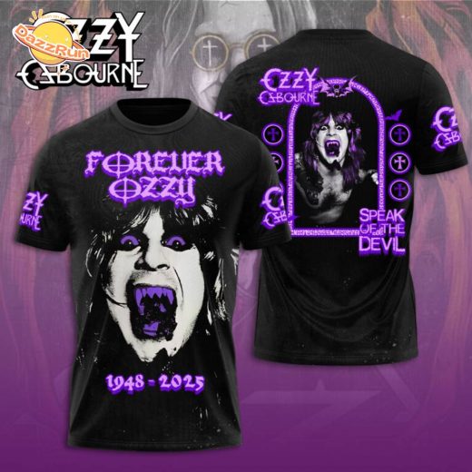 Ozzy Osbourne 3D Apparel