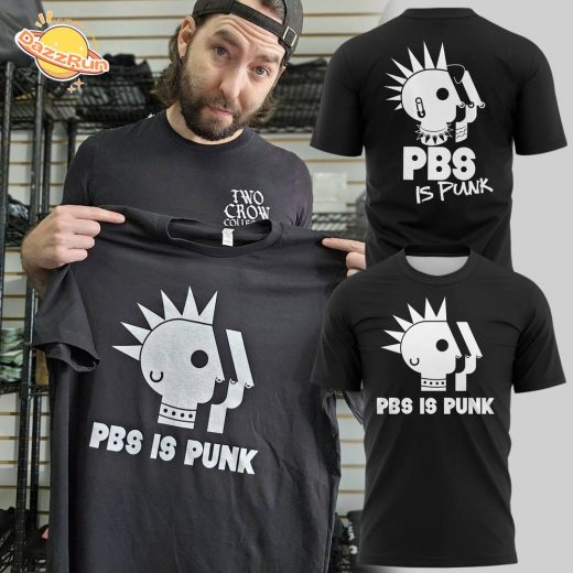 PBS Is Punk Protect PBS T-Shirt – Black – Limited Edition