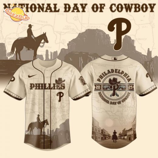Philadelphia Phillies MLB x National Day Of Cowboy Special Limited Edition Jersey