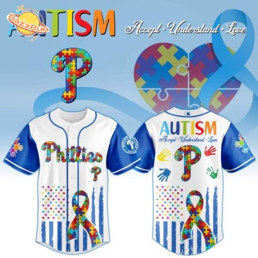 Philadelphia Phillies × Special Autism Awareness Month Limited Edition Jersey